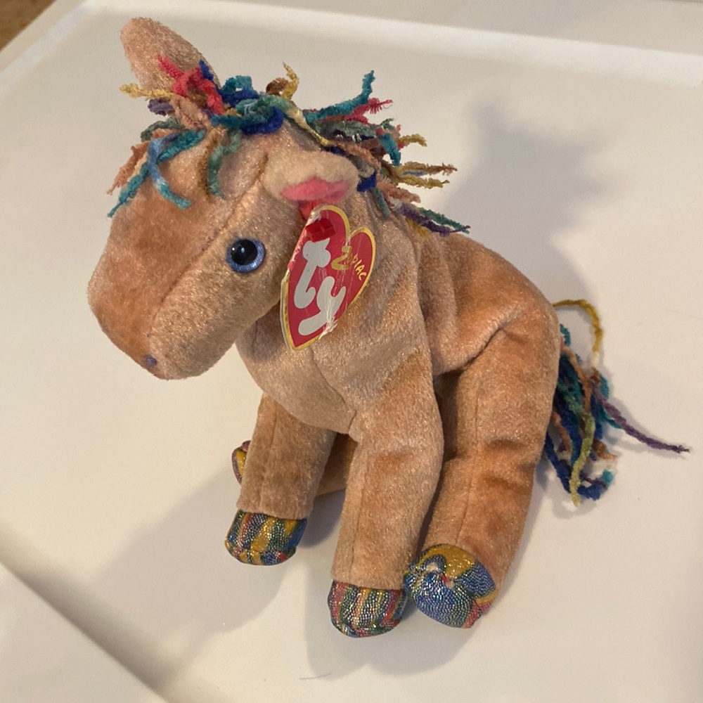 The Ty Zodiac Collection HORSE ty beanie baby